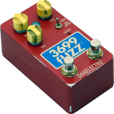 Danelectro 3699 Fuzz Vintage Fuzz/Octaver Pedal image 2