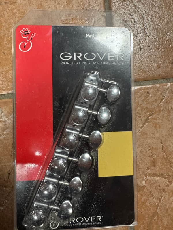 Grover 533C6 vintage locking Chrome image 1