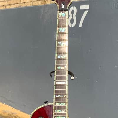 ESP LTD EC-1000 Quilted Maple 2002 Black Cherry Electric Guitar image 4