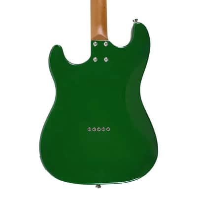 Flight Pathfinder BRG Green Solid Body Electric Baritone Ukulele image 2