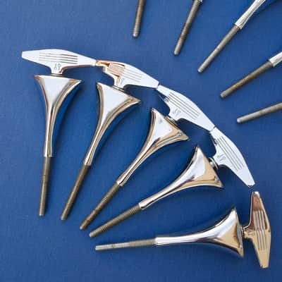 Sonor Phonic Signature T-rods Tension Rods Claws Clawhooks Bass Drum Lot of 10 Vintage image 5