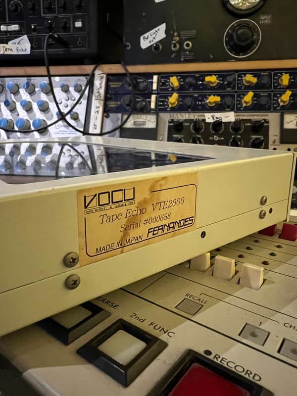 Vocu VTE-2000 tape echo analog delay fernandes hiwatt space | Reverb