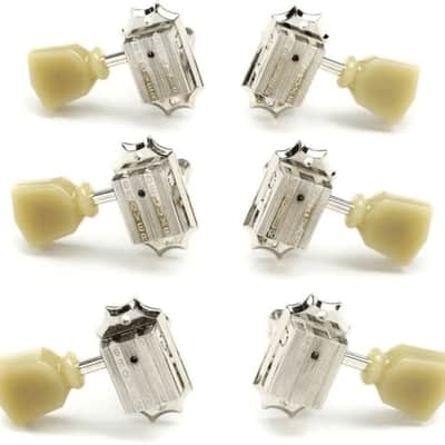 Grover GR135N Vintage Machine Heads - Nickel image 5