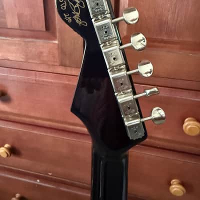 b3 (Gene Baker) a Prototype of Custom ordered b3 guitar -  Model: L.A., made in 2010 - Ox Blood - Blend Les Paul Strat Tele Features image 4