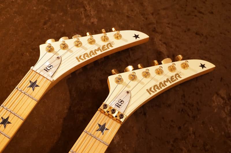 Kramer [KRS-200W] Richie sambora Double Neck Jersey Star | Reverb