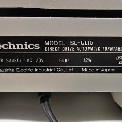 Technics SL-QL15 Quartz DD Automatic Auto Player System Record Player Tested image 4