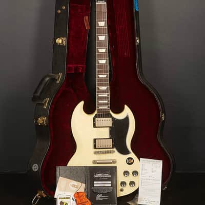 Gibson Les Paul Custom Shop VOS 2011 - Alpine White / Gibson SG / COA / Leather Strap / String Joy / Ernie Ball image 14