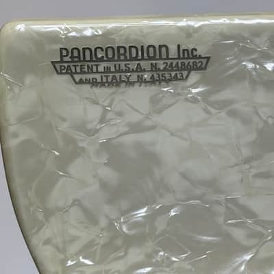 Pearl White Pancordion Crucianelli Piano Accordion LM 41/120 Excellent* image 7
