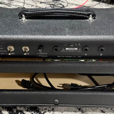 Bad Cat Cub 50/50 Stereo 50-Watt / Side Guitar Amp Head 2019 - Black image 6