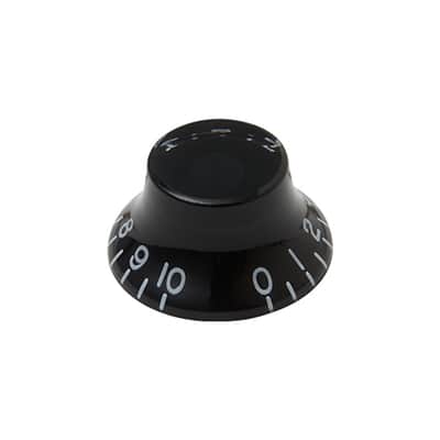 Gibson Top Hat Control Knobs Set of 4 (Black) image 2