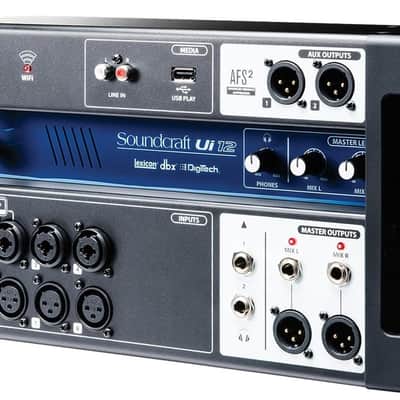 Soundcraft Ui12 Remote-Controlled 12-Input Digital Mixer image 2
