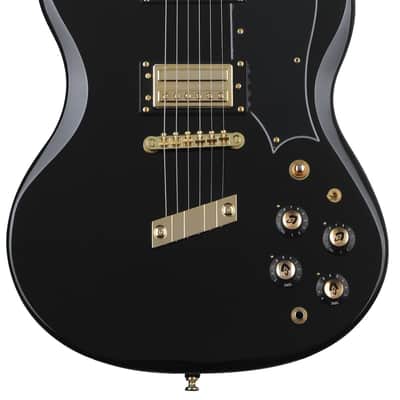 Guild Polara Kim Thayil Signature Electric Guitar - Black image 1
