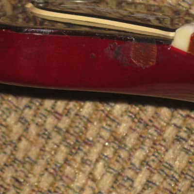 used with mojo 1996 Gibson The Hawk BODY + NECK, Wine Red Gloss (MISSING many of the parts) project image 16