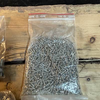 bulk lot of tuner Ferrules and bushings machine head screws for luthier repairs b image 3