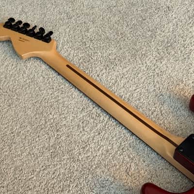 Fender USA Highway One Stratocaster HSS with Rosewood Fretboard - Midnight Wine Transparent image 12