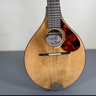 Custom-Built Flat-Back Mandolin with Case image 4