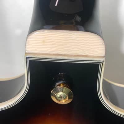 Ibanez Semi-Hollow Electric Guitar (AM93QM-AYS) Artcore Expressionist Antique Yellow Sunburst - In-House Adjusted image 8