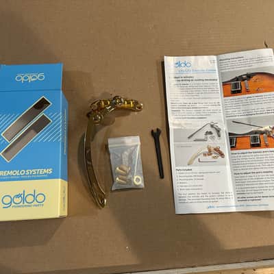 Gold Les Trem, TLT2G, Flat Arm Tremolo by Goldo/Duesenberg image 3