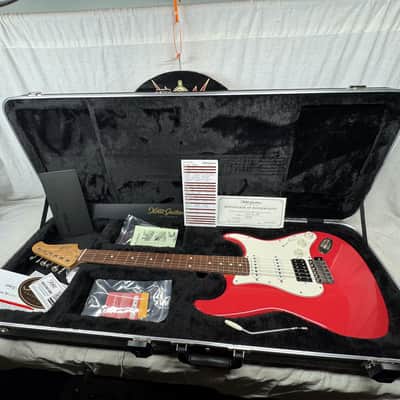Xotic Guitars California XSC-2-SW xsc2 California Classic HSS S-style Guitar with COA + Case 2024 - Fiesta Red / Rosewood fingerboard image 1