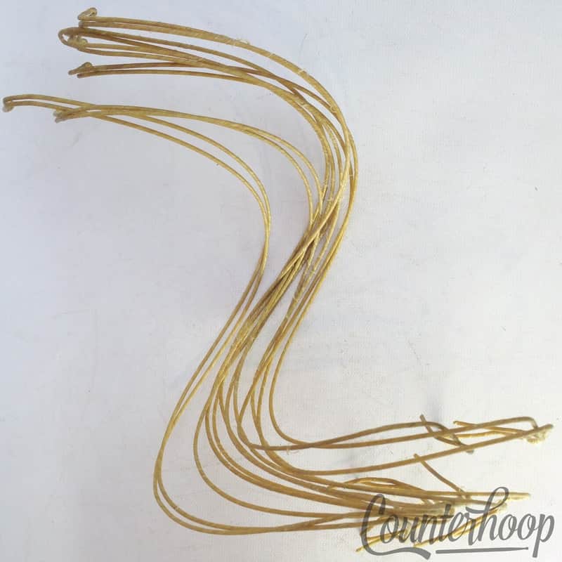 Ludwig 16" Catgut(Sheep)Natural Snare Drum Wires/12x Strands Vintage 20s Cat Gut image 1