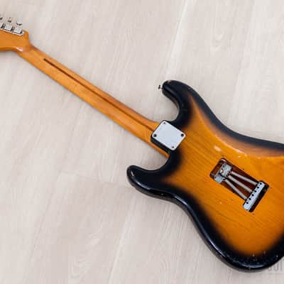 1999 Fender American Vintage ‘57 Stratocaster Sunburst, 100% Original w/ Case image 13