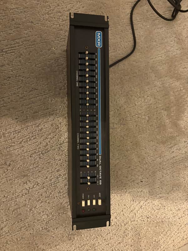 MXR 170, 2 Channel, 10 Band, Dual Octave Graphic Equalizer image 1