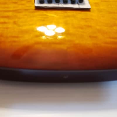 Kramer Striker FR424CM quilted maple loaded body Floyd Rose pickups 2000 sunburst image 9
