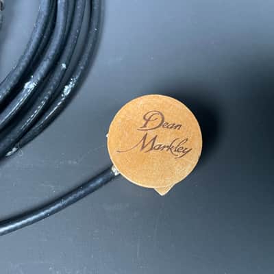 Vintage Dean Markley Artist Model Acoustical Transducer Quick-Mount Pickup USA w/ Case image 1