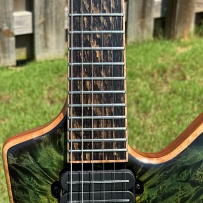TW Smith Guitars TK-6 2026 - Green burst image 17