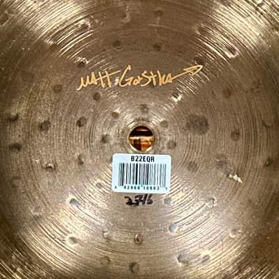 22" Meinl Byzance Vintage Equilibrium Ride Cymbal 2716g *Video* image 5