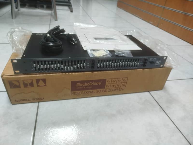 Electro-Voice (EV) EQ-215 Stereo Graphic Equalizer (church owned) CG00HKF image 1