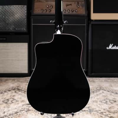 Immagine Taylor 250ce Plus BLK Bajo Quinto Acoustic/Electric Guitar - Black with Aerocase - 7