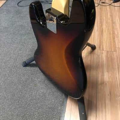 Fender American Performer Jazz Bass 2021 3-Tone Sunburst image 11