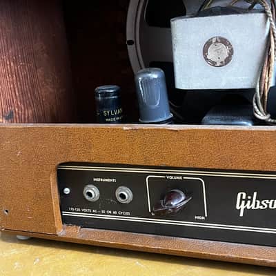 1950s Gibson GA-8 Gibsonette Tube Amplifier | Serviced | Original Jensen Speaker | Vintage USA image 6
