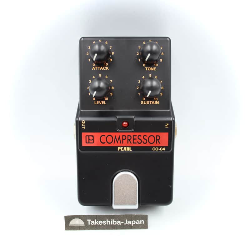Pearl CO-04 Compressor Made in Japan Vintage Guitar Effect Pedal 035835 image 1