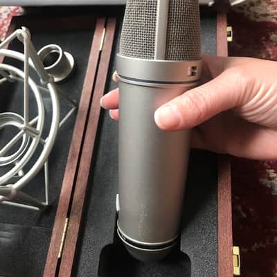 Neumann U87 AI Condenser Microphone Studio Set Nickel image 11