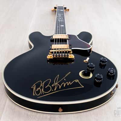 1997 Gibson B.B. King Lucille ES-355 70th Anniversary Limited Edition, Near-Mint & Signed w/ Case, Tags image 12