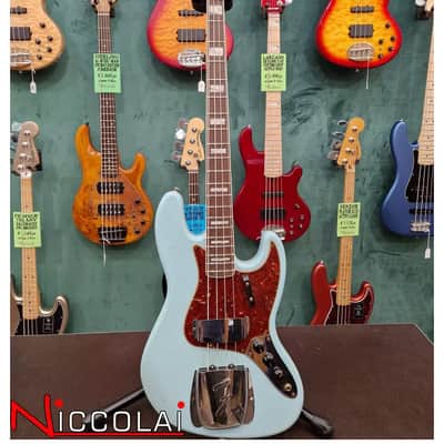 Fender Limited Edition Custom Shop 66 Jazz Bass Journeyman Rosewood Aged Daphne Blue 2023 image 8
