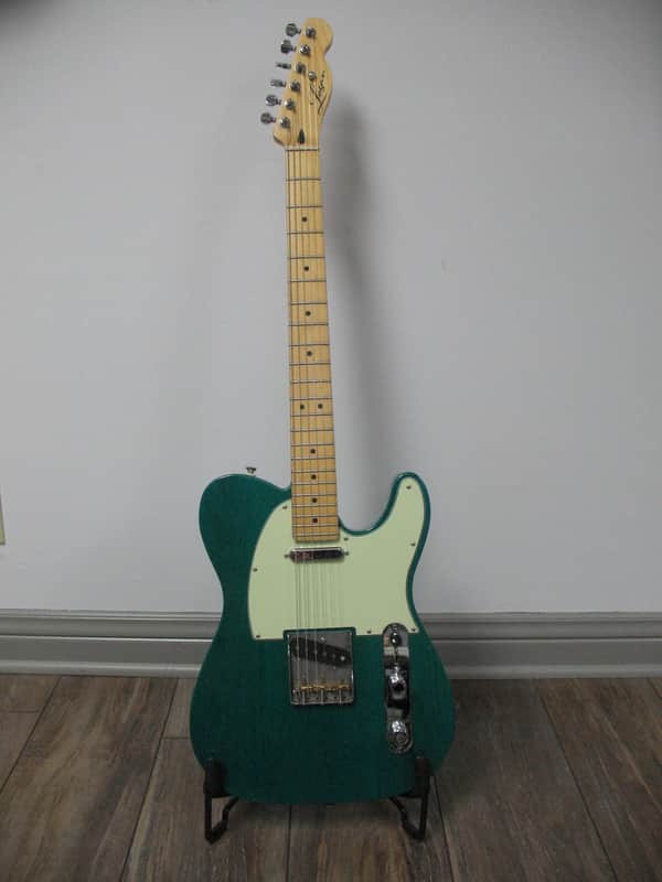 Logan Custom Tele Standard 2026 - Teal Green gloss nitro. image 1