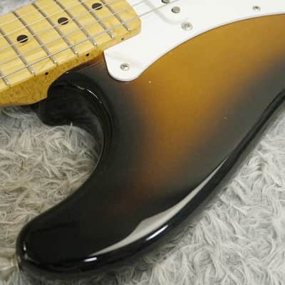 Fender Japan '57 reissue Stratocaster ST57-58US US pickup 2tone sunburst finish Crafted in Japan image 8