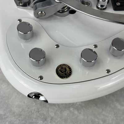 Epiphone Wilshire Custom Shop LTD guitar w/ Bigsby in white finish image 10