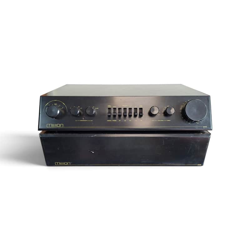 Mission 771 Control Amplifier + 772 Power Amplifier image 1