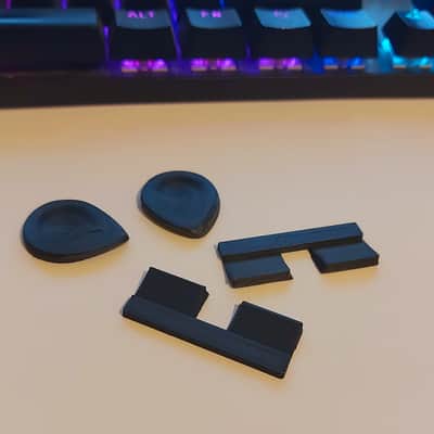 Kramer Baretta Special Shims For Locking Nut Installation (two pieces)+FREE Guitar picks! image 1