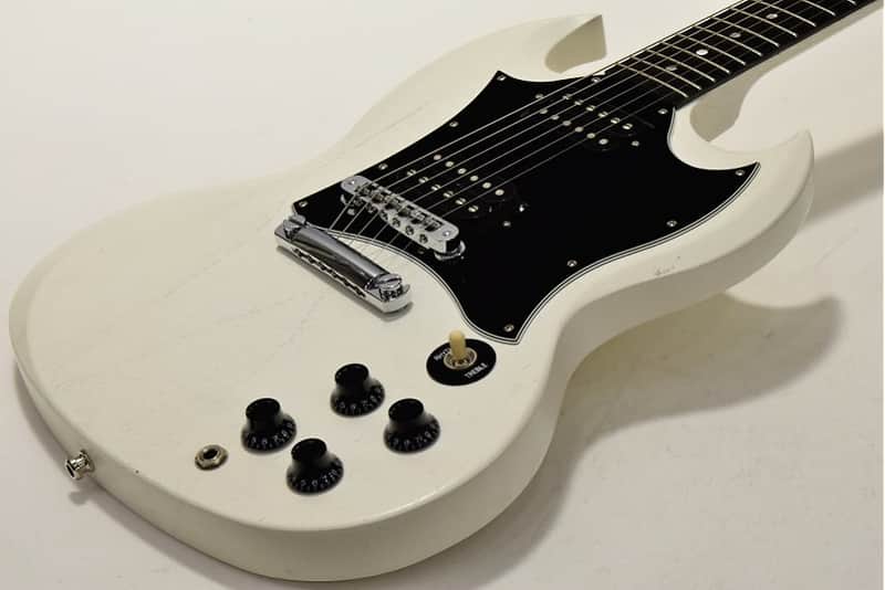 Gibson SG Special Faded Worn White | Reverb
