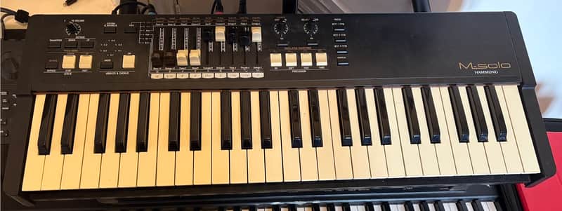 Hammond M-solo 49-Key Organ 2024 - Present - Matte Black image 1