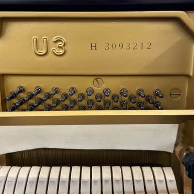 Yamaha U3 PIANOFORTE VERTICALE NERO image 9