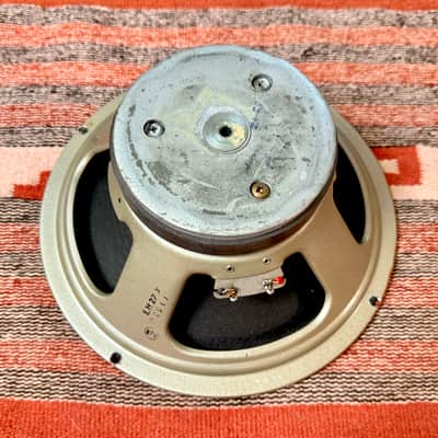 1978 Rola Celestion G12 H 12" Guitar Speaker G12H 1970's Vintage Creamback-Greenback image 1