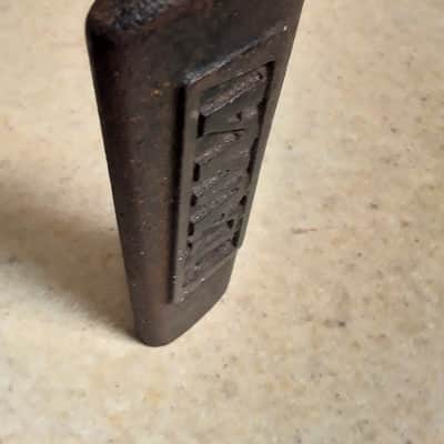 Vintage Tama (32 oz.) Cast Iron Threaded Counter Weight for Boom Arm - Rare to Find image 6