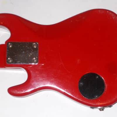 LA "The Shredder" Travel Size Solid Body 1990's "Red" image 6
