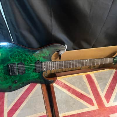 Schecter CR-6 Aqua Burst Electric Guitar image 1